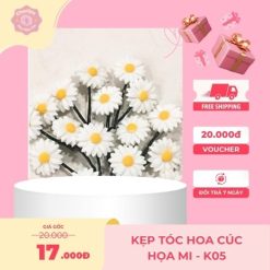 Kẹp Tóc Hoa Cúc Họa Mi