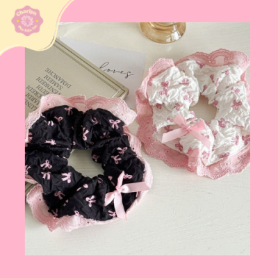 Dây buộc tóc scrunchies cute